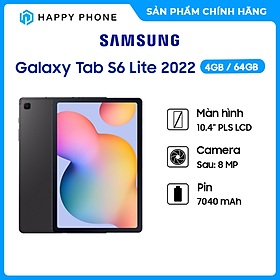 Máy Tính Bảng Samsung Galaxy Tab S6 Lite (2022) (4GB/64GB) SM-P619 ĐÃ KÍCH HOẠT BẢO HÀNH ĐIỆN TỬ - Hàng Chính Hãng
