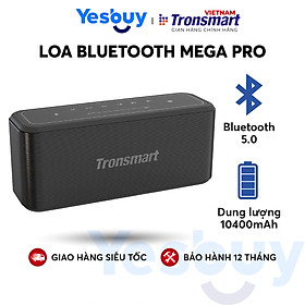 Mua Loa Bluetooth 5.0 Tronsmart Element Mega Pro Công suất 60W Hỗ trợ TWS và NFC ghép đôi 2 loa - Hàng chính hãng