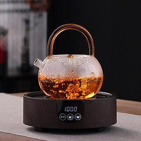 Ấm thủy tinh pha trà có lõi lọc inox dung tích 800 ml