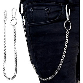 Dây xích đeo quần chuỗi dài unisex