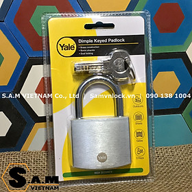Mua Ổ Khoá Bấm Treo Ngoài Trời Yale Y120DB/50 Rộng 50mm  Chìa Vi Tính