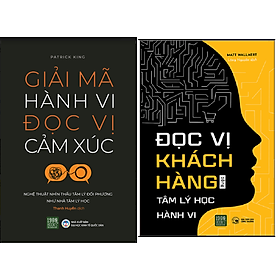 Combo GIẢI MÃ HÀNH VI ĐỌC VỊ CẢM XÚC + Đọc Vị Khách Hàng Bằng Tâm Lý Học Hành Vi