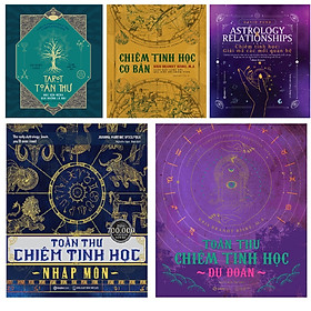 Toàn thư chiêm tinh học , Chiêm tinh học giải mã, Chiêm tinh học cơ bản, Chiêm tinh học dự đoán, Tarot toàn thư