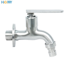 Vòi xả hồ cấp nước máy giặt xả rửa sàn inox 304 Hobby home decor VIN2