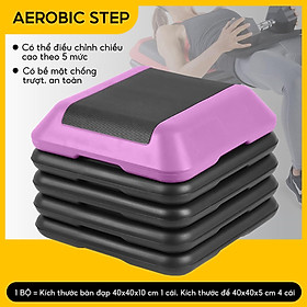 Bục tập step 40cm, bục tập erobic mini, bục tập gym mini tại nhà. Sỉ, làm phòng từ 5 bục