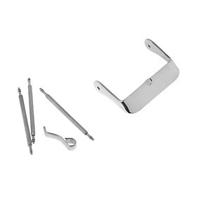 Stainless Steel  Strap Replacement Buckle Pin with Spring Bar 16mm
