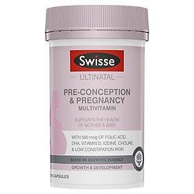 Swisse Ultinatal Pre Conception & Pregnancy 180 Capsules