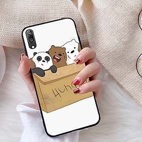 Ốp lưng dành cho Huawei Y7 Pro 2019 viền dẻo TPU bộ sưu tập Chúng ta là gấu - Hàng chính hãng