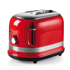 Nướng bánh mì 2 ngăn (Màu đỏ) Modernia - 815W- Hàng Chính Hãng