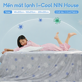 Mua  CHĂN HÈ MÁT LẠNH  Mền lạnh I Cool Advance NIN House | Chăn mền Ice Silk fabric siêu mát lạnh cao cấp 2mx2m2 màu NM8031  Chăn điều hoà nhiều độ