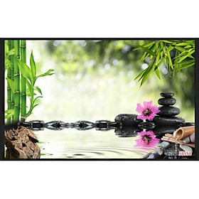 Mua Tranh 3D phủ KIM SA treo tường quán spa trang trí