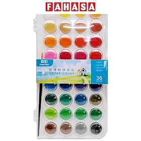 Bộ 36 Màu Nước Dạng Khô - Truecolor ZCW-0507D