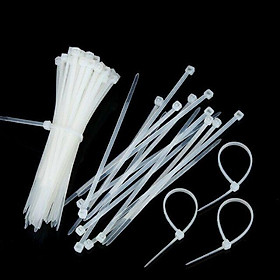 Mua Bộ 100 dây thít nhựa siêu chắc 10cm – Dây thít lạt thít