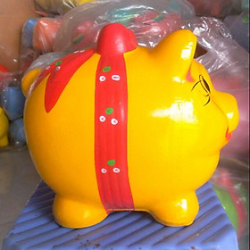 Mua Heo đất có nơ  size 33cm