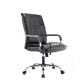 Ghế nhân viên lưng trung nệm simili cao cấp CE4422-P Nội thất Capta