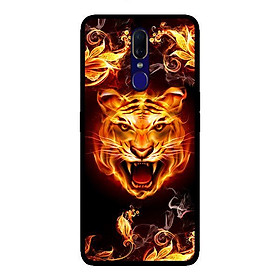 Ốp lưng dành cho Oppo F11 Hổ Lửa 1 - Hàng chính hãng