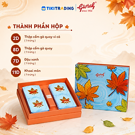 [Hộp 4 bánh 150gr] Bánh Trung Thu Givral Tết Đoàn Viên 3