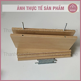 Mua (Giá Xưởng) Kệ Gỗ Gắn Tường Sâu 15cm Kèm Vít Âm Tường. Dài 150-180cm Gỗ Lõi Xanh Chống Ẩm Chất Lượng Cao