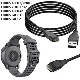 Cáp Sạc USB C cho Coros Pace 2 / Coros Pace 3 / Coros Apex 2,2 Pro / Coros APEX 42 / Coros Vertix 1,2 - Hàng Chính Hãng