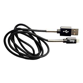 Dây cáp sạc Iphone Bagi CB-IF10 nhựa chống đứt + 2 đầu lò xo