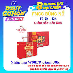 Nước Yến Sào win'sNest Đường Phèn ( 6 Lọ * 70 ml / Hộp) giúp bồi bổ sức khỏe tăng cường sức đề kháng, thích hợp cho mọi đối tượng và trẻ em từ 1 tuổi trở lên