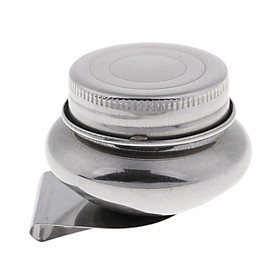 Artist Stainless Steel Single Hole Dipper Painting Palette Cup Clip With Lid