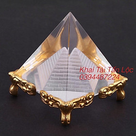 Mua Kim tự tháp pha Lê phong thủy nhỏ xinh