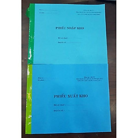 Phiếu xuất / nhập kho 3 Liên A5 (Cuốn 150 Tờ)