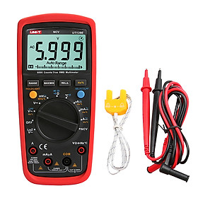 UNI-T UT139E True RMS Multimeters Multi-functional Digital Multimeter with Backlight LCD Display Measuring DC/AC Voltage