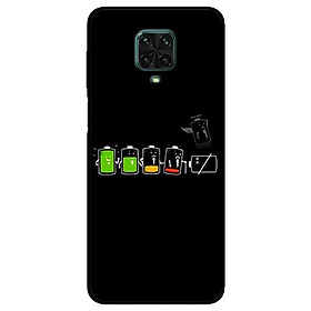 Ốp lưng dành cho Xiaomi Redmi 9s - 9 Pro - 9 Promax mẫu Cạn Pin