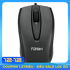 Chuột Chơi Game Có Dây Fuhlen L102 1000DPI 3 Phím - Hàng Chính Hãng