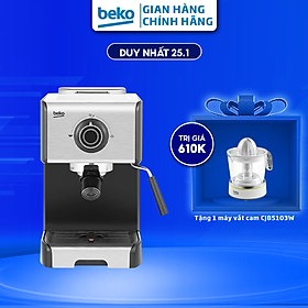 Mua Máy Pha Cà Phê BEKO Công Suất 1200W  Có Khay Hâm Nóng Cốc Và Vòi Đánh Bọt Sữa - CEP5152B - Hàng Chính Hãng