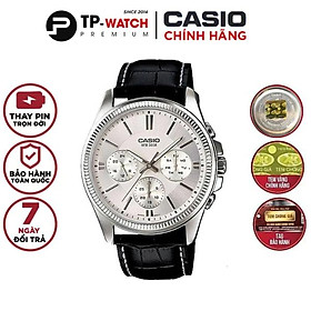 Đồng hồ nam dây da Casio MTP-1375L-7AVDF