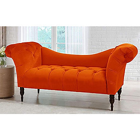 Ghế Sofa Thư Giãn Phong Cách Vintage Màu Cam Nổi Bật DP-STG26