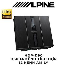 HDP-D90 Bộ xử lý DSP Alpine Status 14 kênh tích hợp 12 Amply chính hãng Alpine