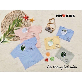 Áo thông hơi thoáng mát hàng công ty cho bé từ sơ sinh đến 10kg