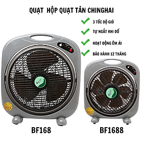 Mua Quạt hộp  quạt tản Sothing Chinghai BF168- BF1688  3 chế độ gió  tự ngắt khi đổ - Hàng chính hãng
