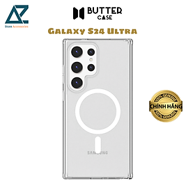 Ốp lưng sạc từ tính Chic-Mag Buttercase Dành Cho Samsung Galaxy S24 Ultra_ Hàng chính hãng