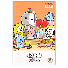 Tập vở học sinh BT21 BTS