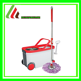 Mua Bộ lau nhà megahome Homeplus X6 xô 21L lồng xoay inox mạnh mẽ với cây lau xoay 360 tự vắt đa năng siêu tiện lợi