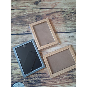 Khung ảnh treo tường, để bàn trang trí bằng gỗ đẹp tặng in hình