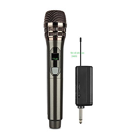 Đặc biệt VHF karaoke gia đình một cho hai micrô âm thanh ngoài trời sân khấu vuông KTV phát sóng trực tiếp với hàng hóa micrô không dây