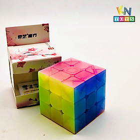 Bộ sưu tập đồ chơi trí tuệ Rubik Qiyi Phiên bản Jelly Cube 2x2 3x3 4x4 5x5