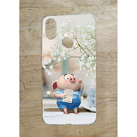 Ốp Lưng Dùng Cho Xiaomi Mi A2 / Mi 6X (Dẻo) - Heo Đọc Sach