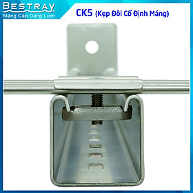 Kẹp Đôi Cố Định Máng | Kẹp Máng Lưới Bestray | Dual Wire Clamp Kit