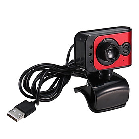 Webcam Camera Qua Usb Có Thể Xoay 360 Độ Cho Pc Máy Tính Xách Tay Trực Tiếp Hội Nghị Truyền Hình 480P