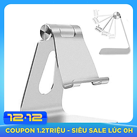 Giá Đỡ Điện Thoại, Máy Tính Bảng Kim Loại Nguyên Khối Basic Stand