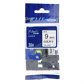 Brother TZe-Z221 9mm Black Label Label TZe-221 Upgrade