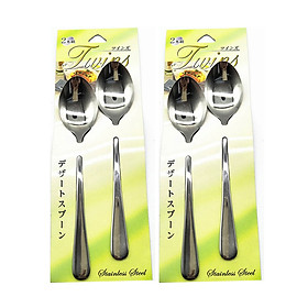 Mua Combo 2 Set Thìa Inox Cho Các Bữa Tiệc Trà (set 2 cái)