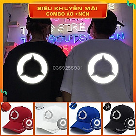 Combo Áo Thun Phản Quang + Nón Phản Quang Naruto - Shin